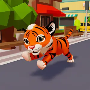 3DTigerRunGameSnacks